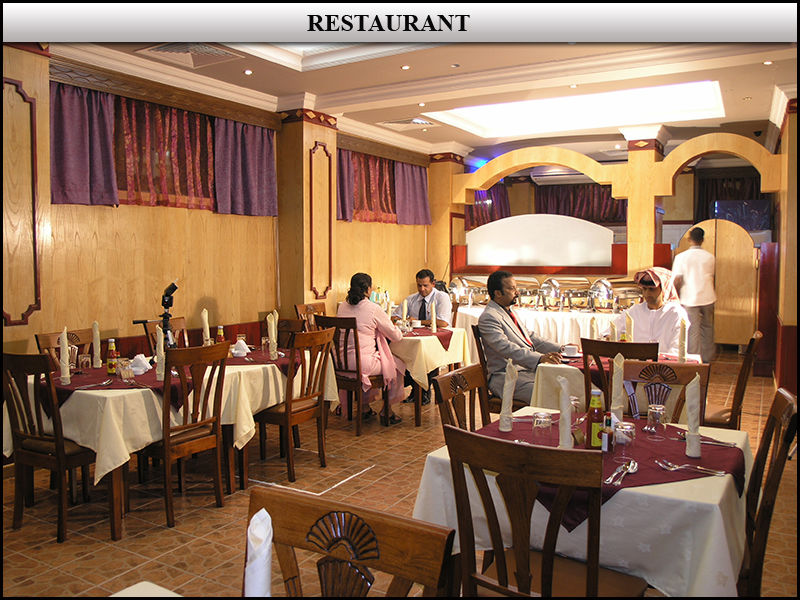 Sadaf Hotel Dubai Restoran fotoğraf